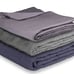 The 2-in-1 Hush Blanket Bundle: Summer + Winter - Classic / QUEEN 80x87 / 25lb