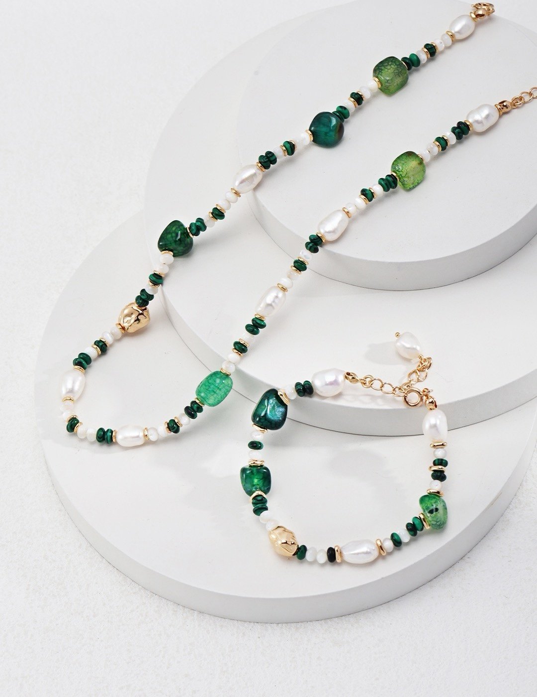 Green Agate Bracelet