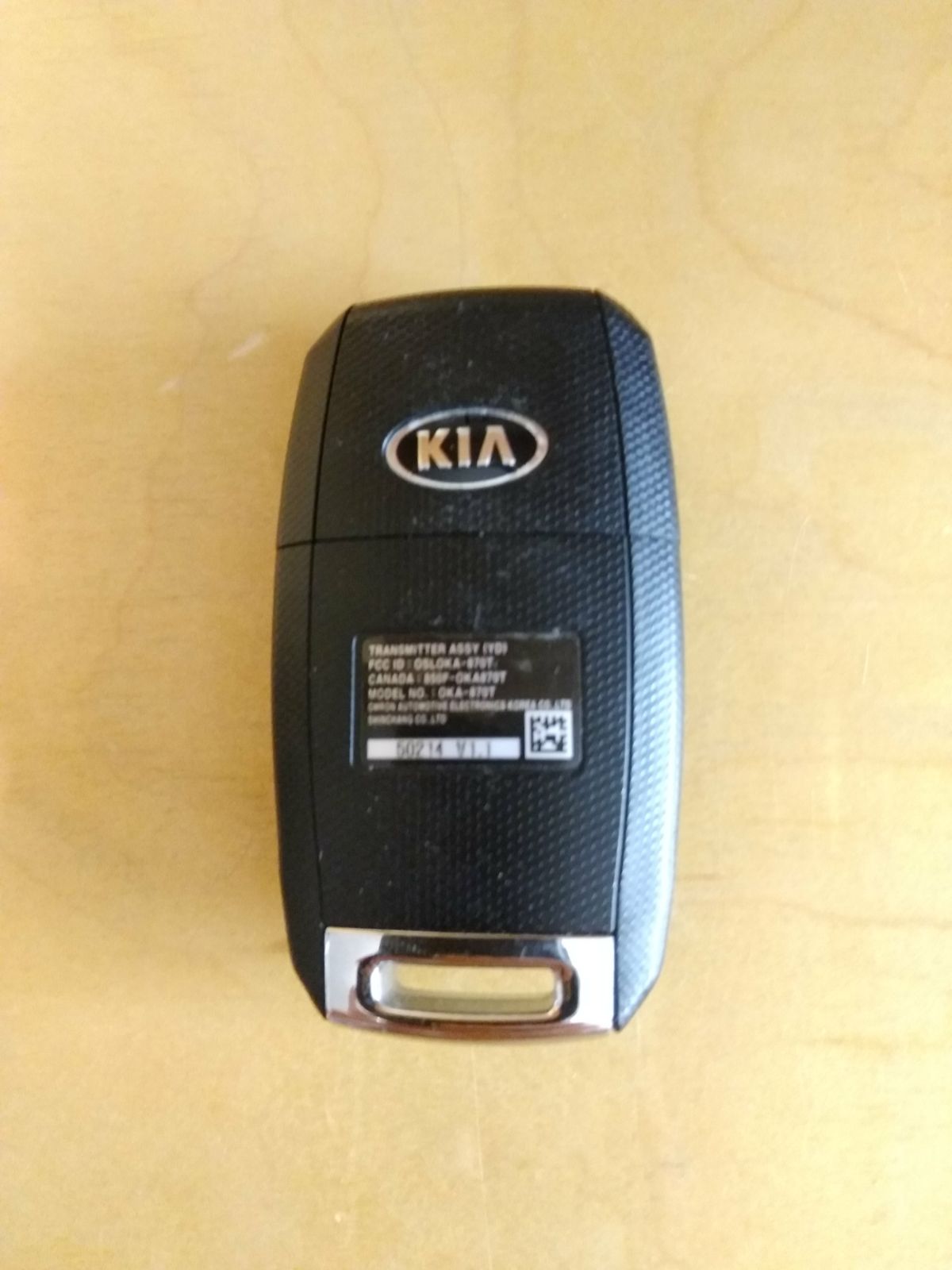 Kia key fob