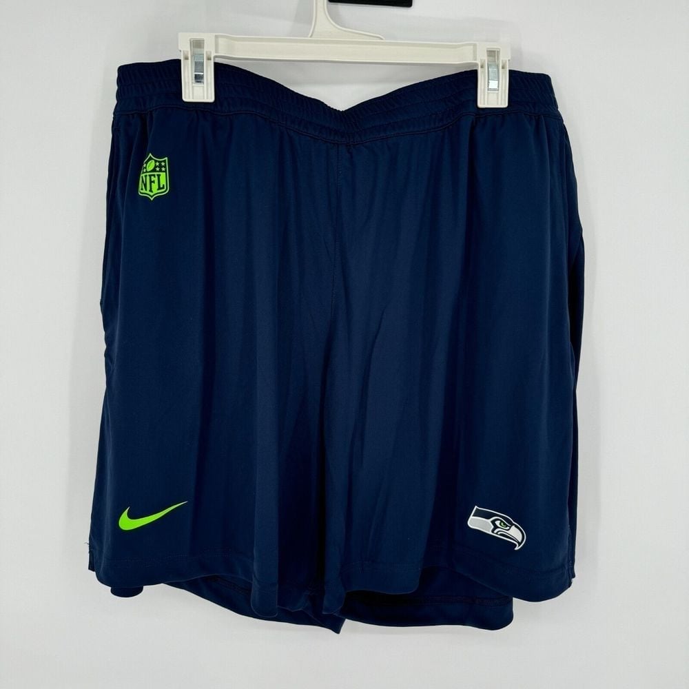 NWT Seattle Seahawks Nike NFL On Field Dri-Fit Practice Shorts 2XL Men's