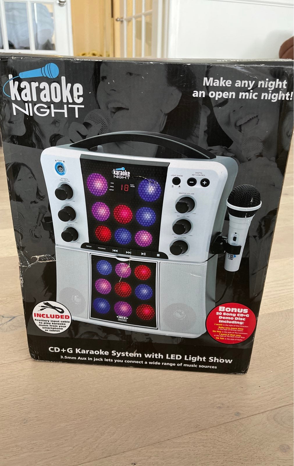 karaoke machine