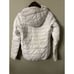 Columbia Womens Lined Hooded Jacket Cream Size Small Polyester