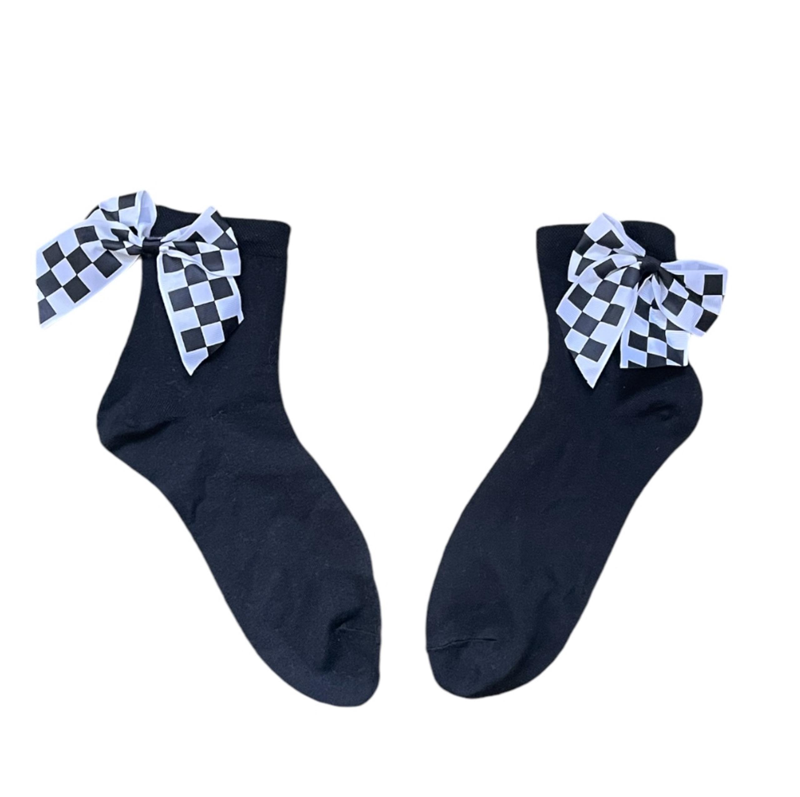 Dolls Kill Bow Socks
