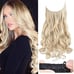 Blonde Halo Clip in