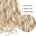 Blonde Halo Clip in