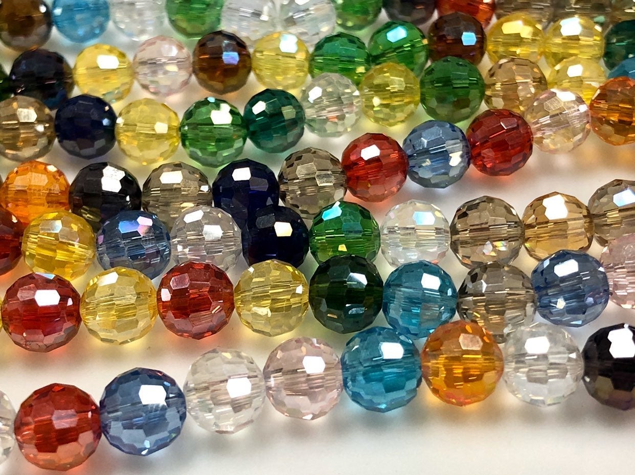 2000 BEADS OF 6MM ROUND