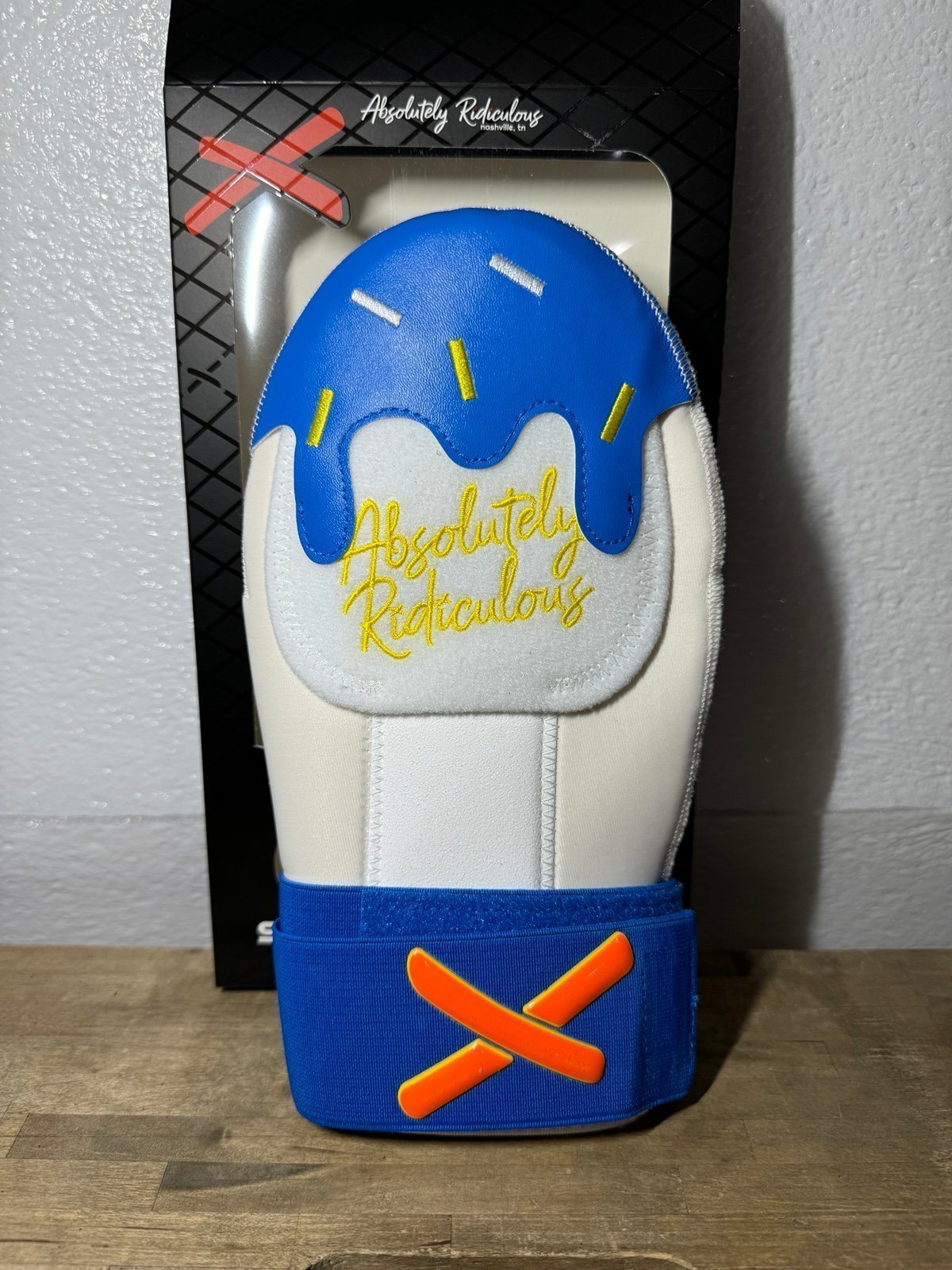 Absolutely Ridiculous ADULT Ookla (UCLA) Baseball SHORT Sliding Mitt