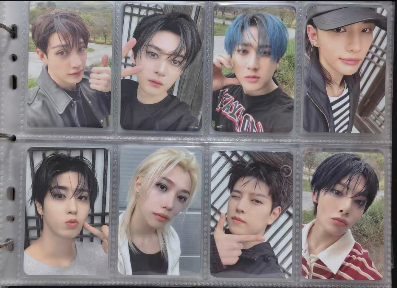Stray Kids hop music korea pob photocard set