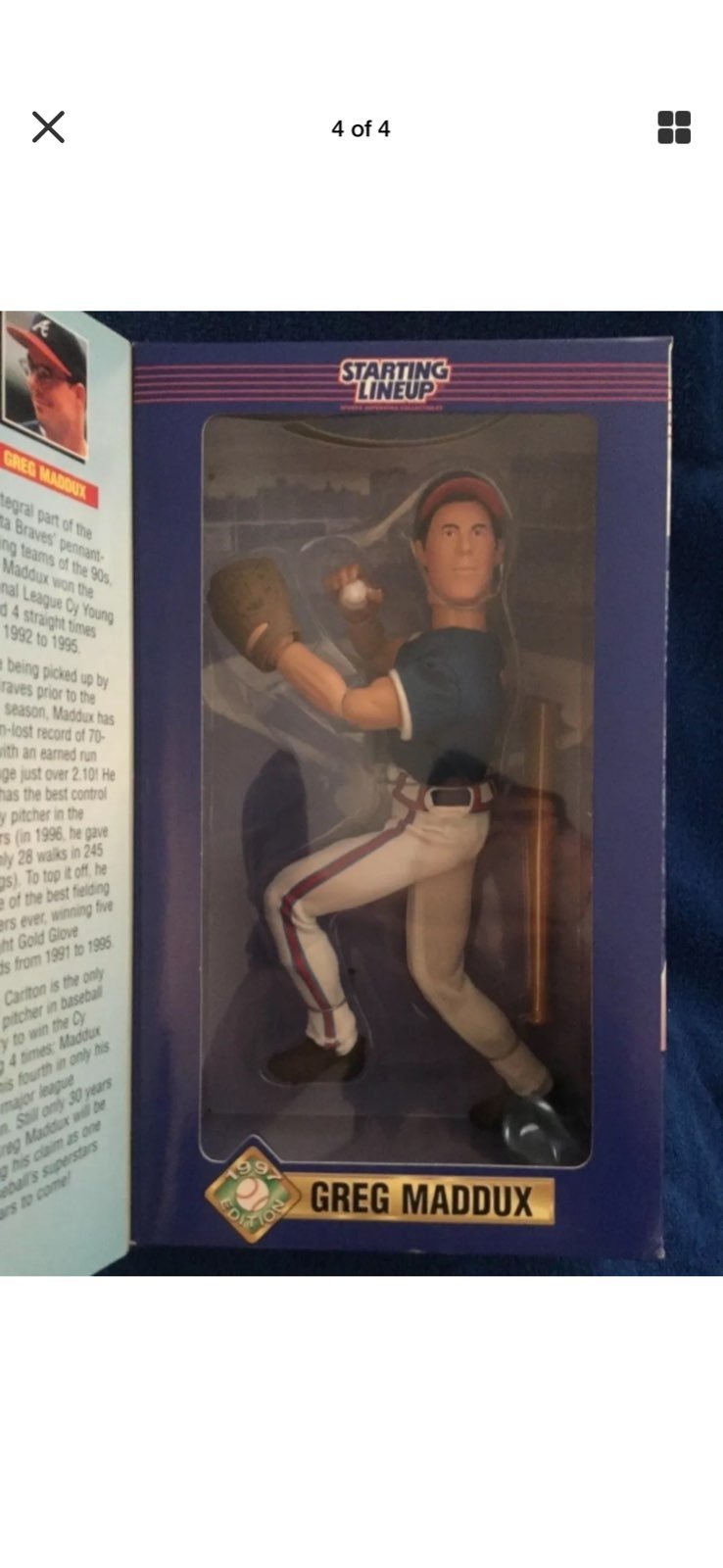 HOF Greg Maddux Figure