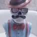 Halloween Frankenstein Dapper SKELETON bust