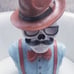Halloween Frankenstein Dapper SKELETON bust