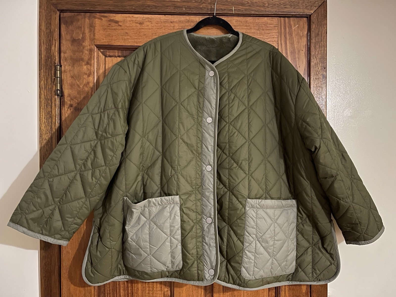 Ugg Amilea Reversible Quilted Jacket- Size:L-Oversized
