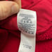 Land's End Pullover Sweatshirt Womens Large Solid Red 1/4 Zip Pocket Outdoor