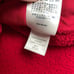 Land's End Pullover Sweatshirt Womens Large Solid Red 1/4 Zip Pocket Outdoor
