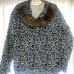 Supreme Pacific Camo Military Pullover Jacket Fur Hood Large Black And White