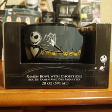Nightmare before christmas ramen bowl
