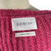ELEVEN SIX Tess Sweater Knit V-Neck Pullover Jumper M/L Alpaca Fuschia Pink
