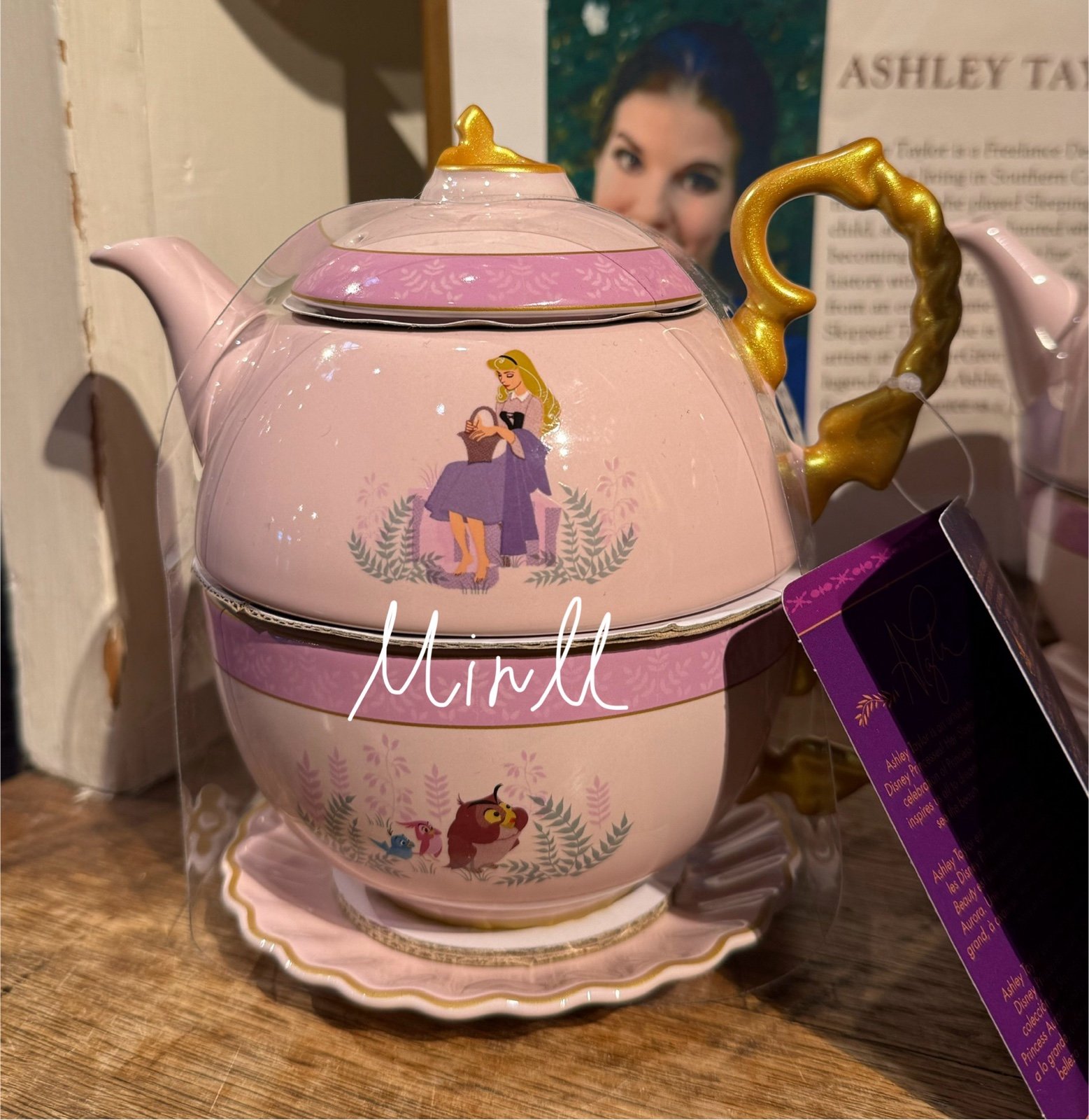 Sleeping Beauty Teapot Set by Ashley Taylor Walt Disney World 2024