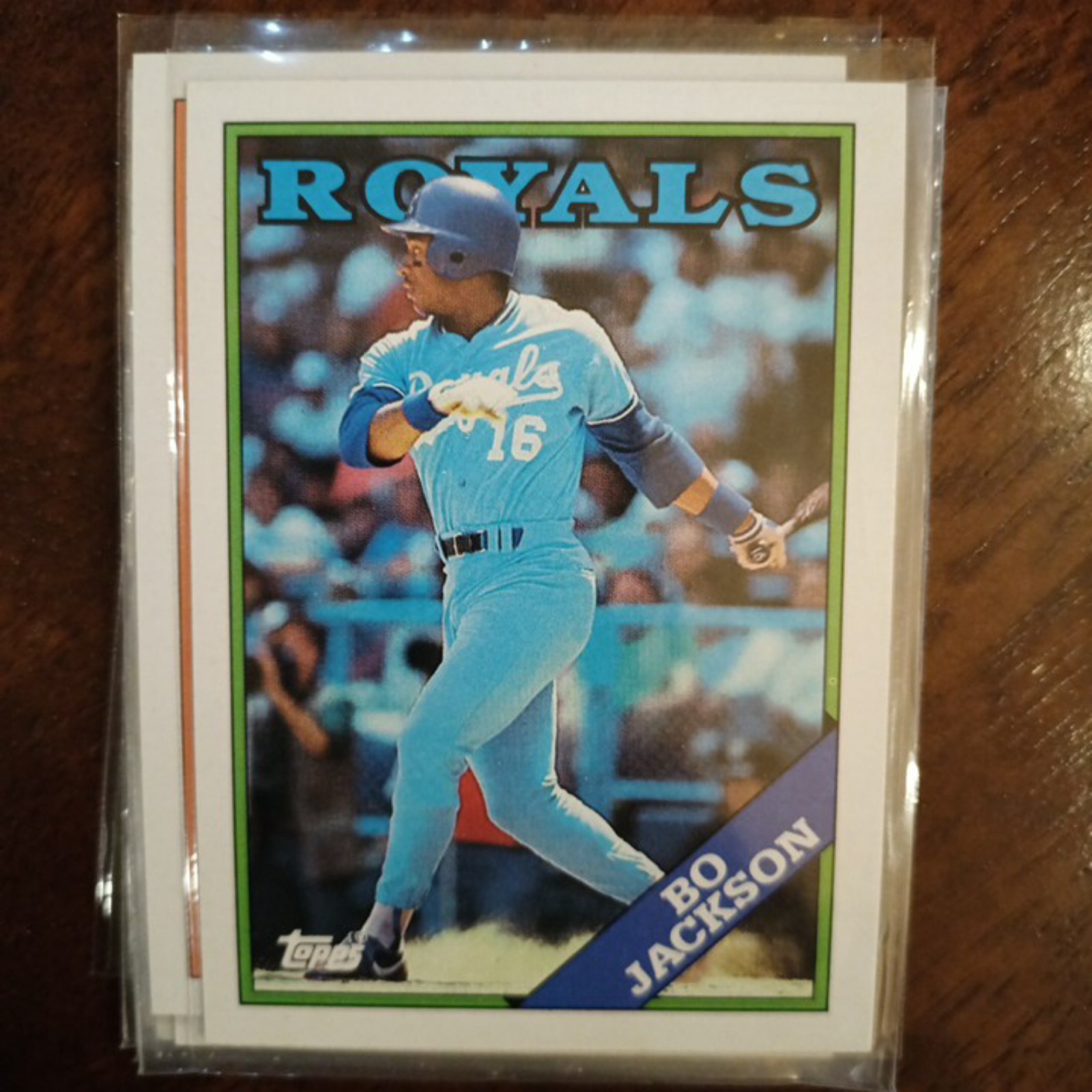 Bo Jackson royals ultra rare baseball card Topps