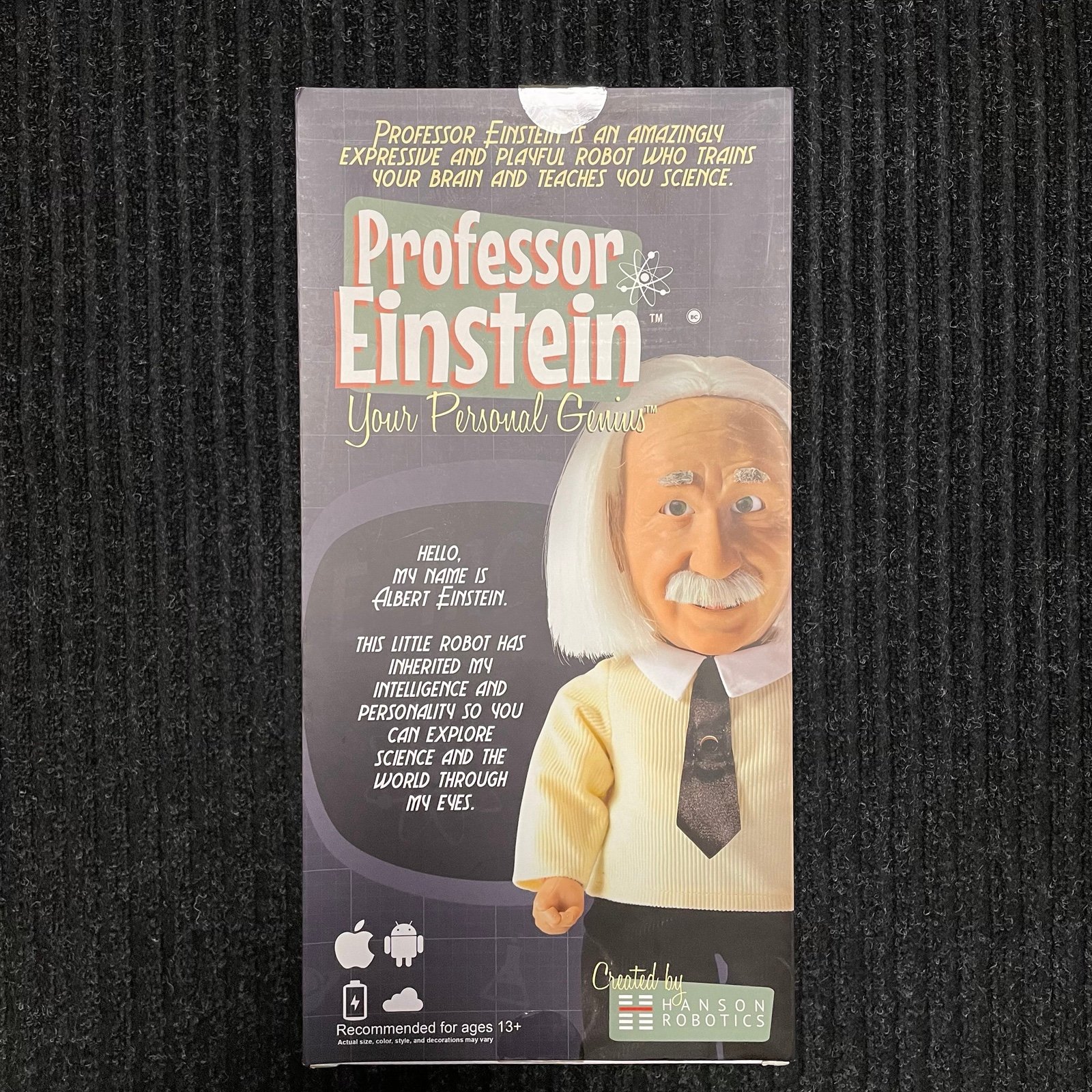Professor Einstein Robot Brand New in box Rare