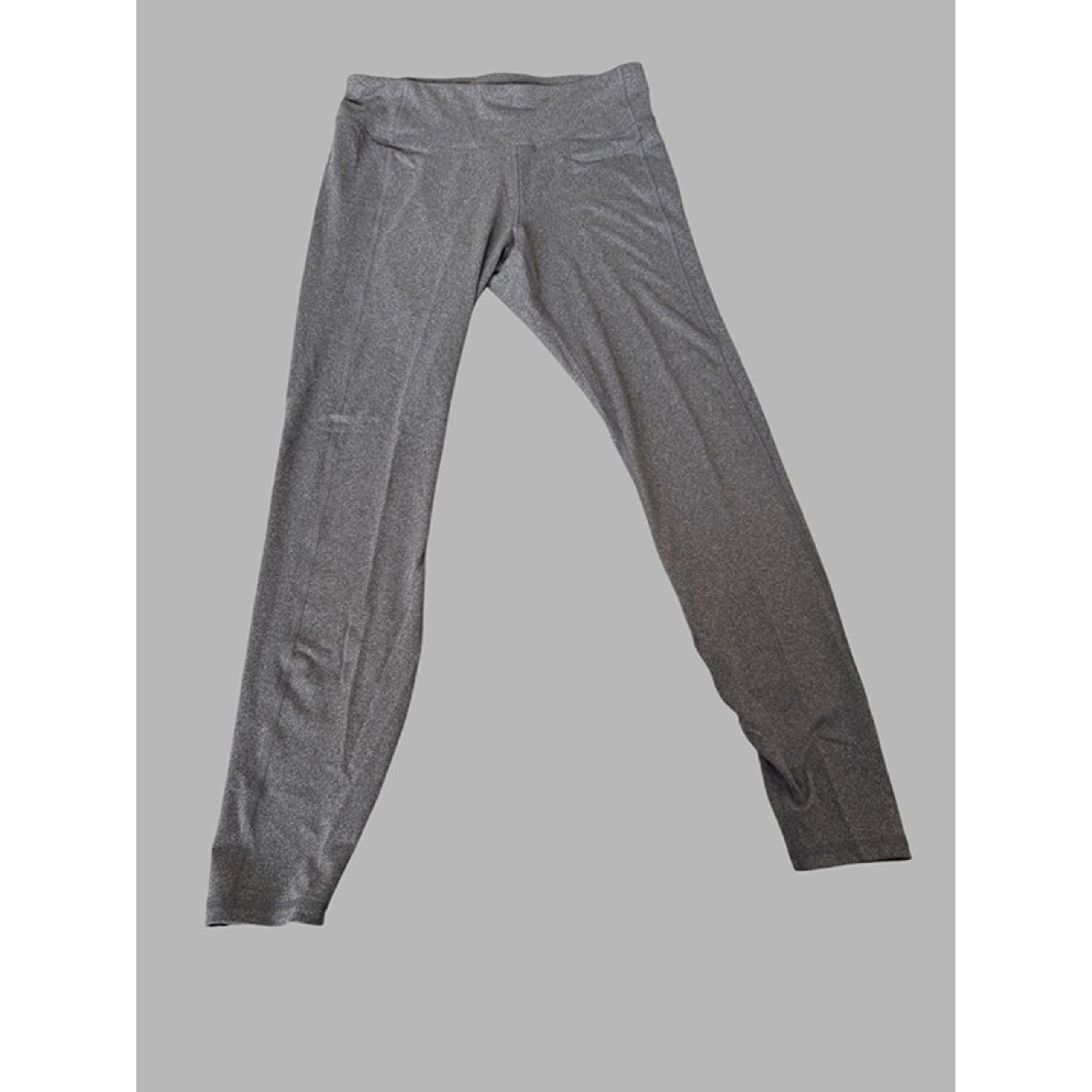 All In Motion Gray High-Waisted Stretch Leggings Womens XL Polyester/Spandex