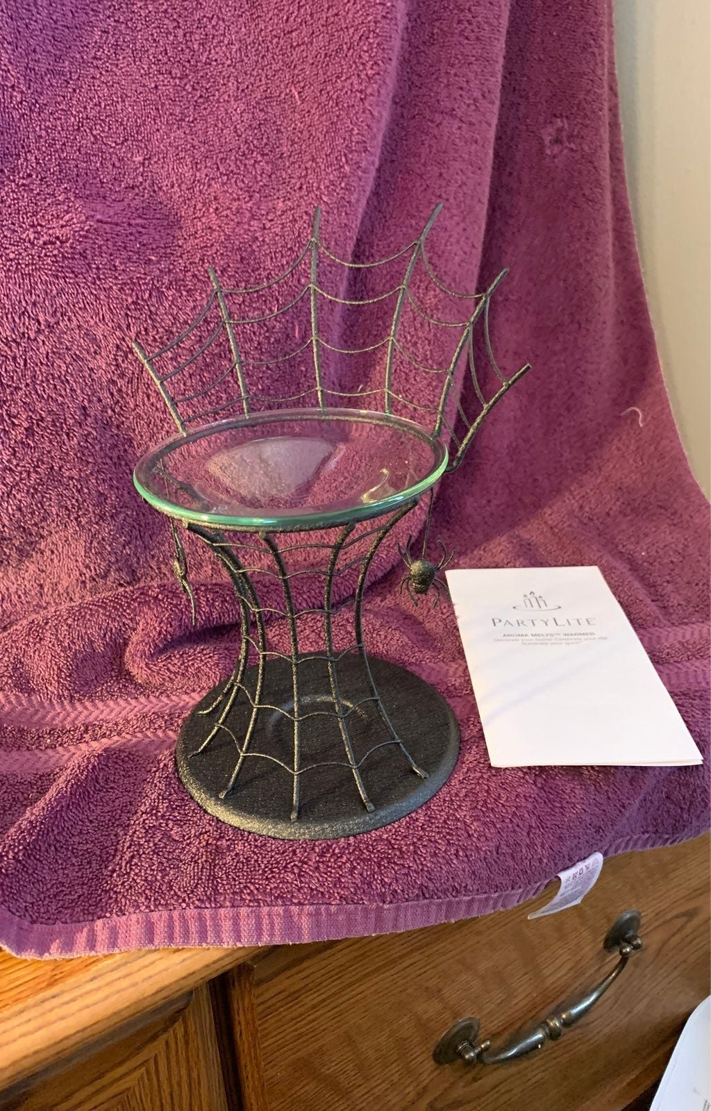 PartyLite Aroma Melt Spiderweb