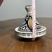 Moroccan ceramic tagine handmade and hand painted. Signed