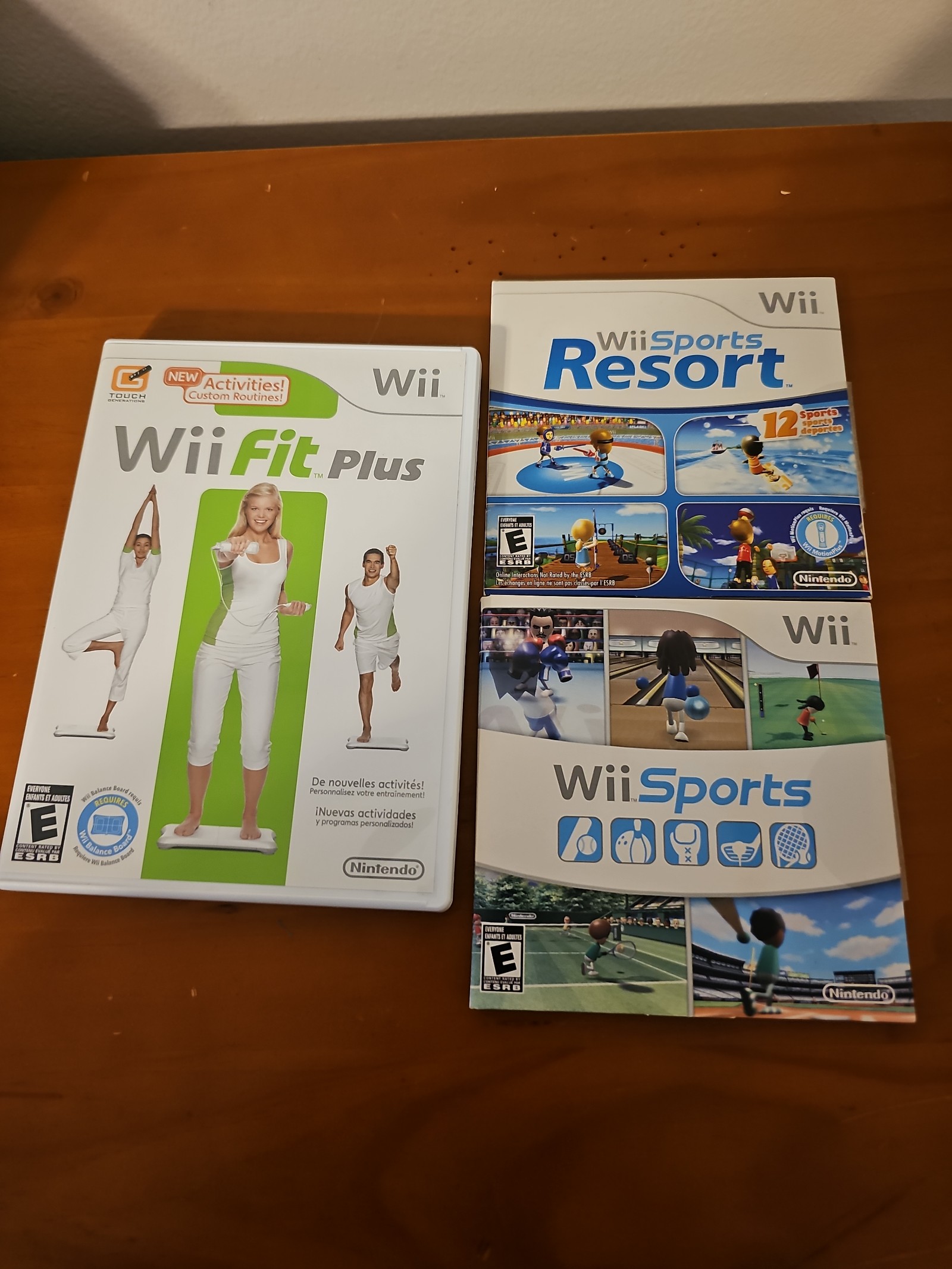 Wii Sports, Resort, and Wii Fit Plus Nintendo Wii