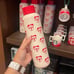Disney Disneyland Starbucks Mickey Icon Holiday Stainless Steel Water Bottle
