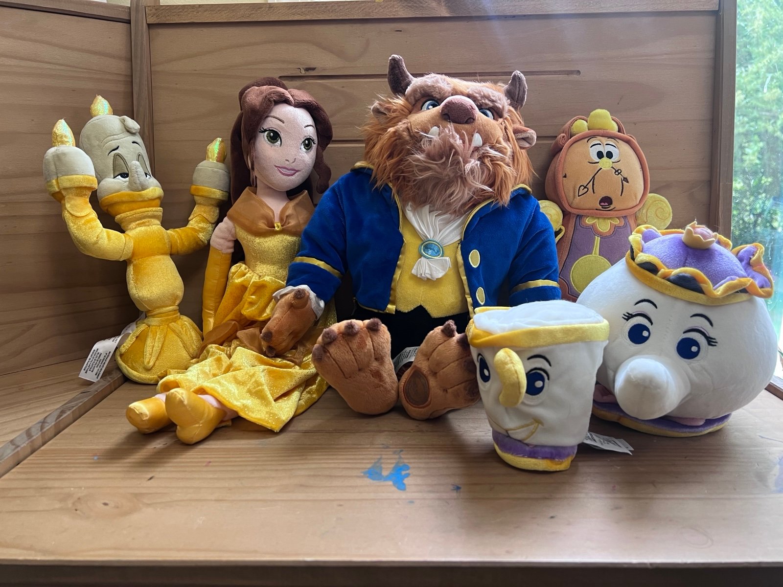 Beauty and the Beast Plushies