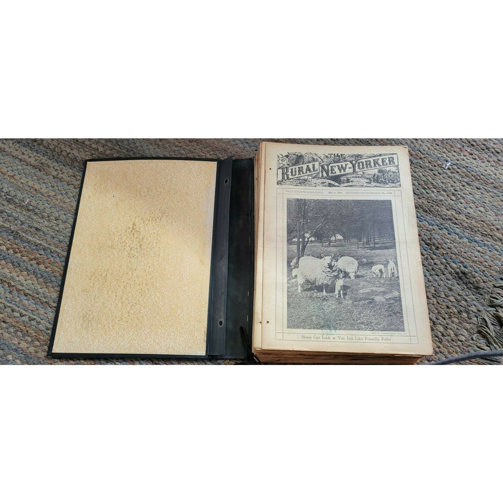 1941-42 THE RURAL NEW-YORKER magazines - 38 Issues