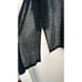 J. Jill Black Open Front Linen Blend Cardigan Sweater S