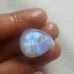 Rainbow Moonstone Pear Shape Cabochon-WRL-11-08