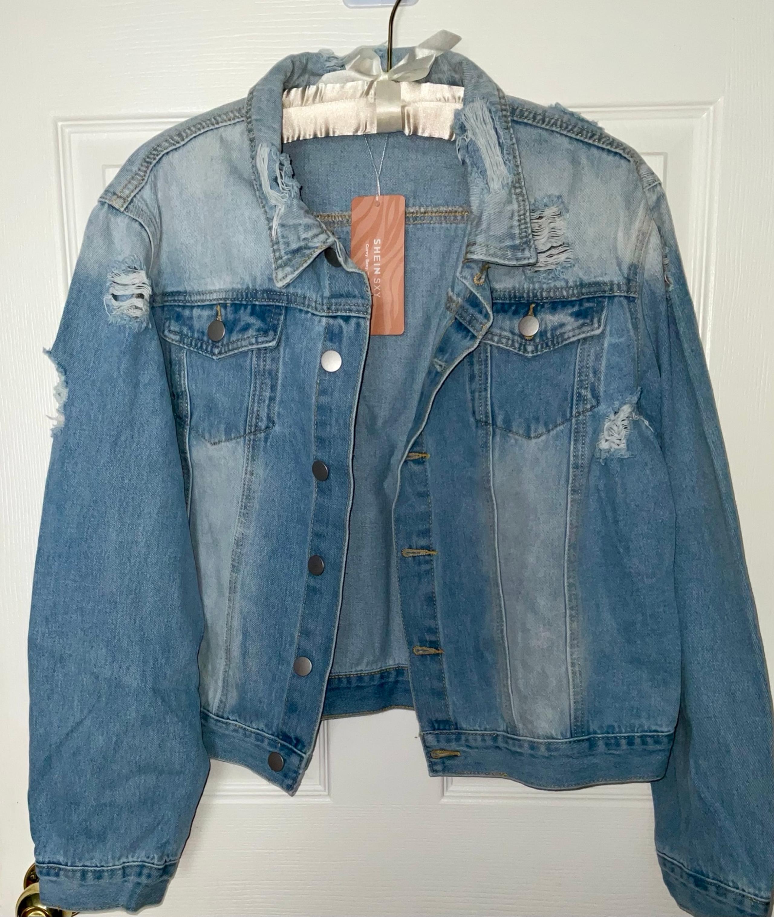 NWT Ombré Jean Jacket
