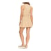 SER.O.YA Serena Collared Knit Top Croissant Tan Sweater Cropped Sleeveless L