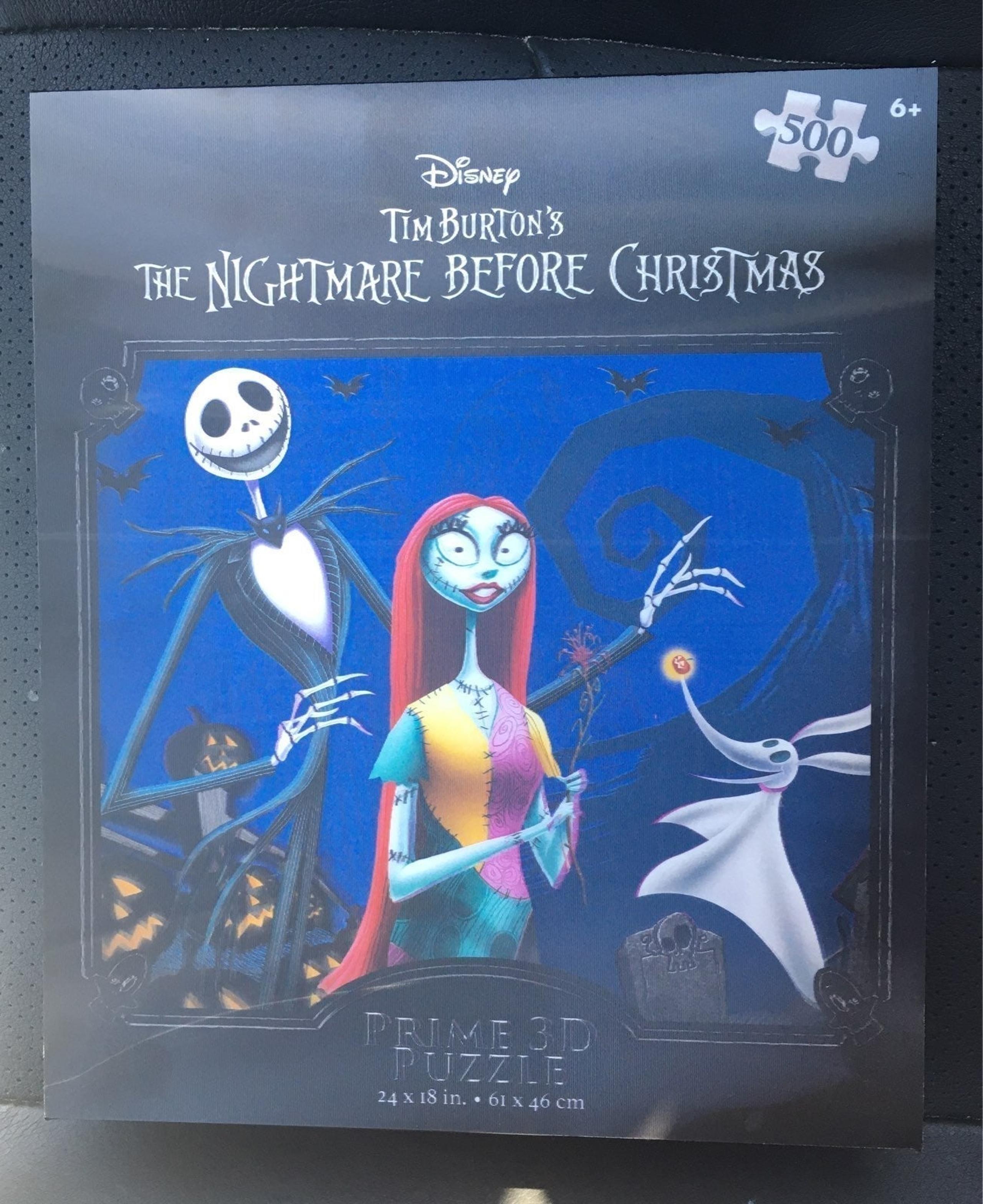 Disney Nightmare Before Christmas 3D puzzle NIB NWT LAST ONE