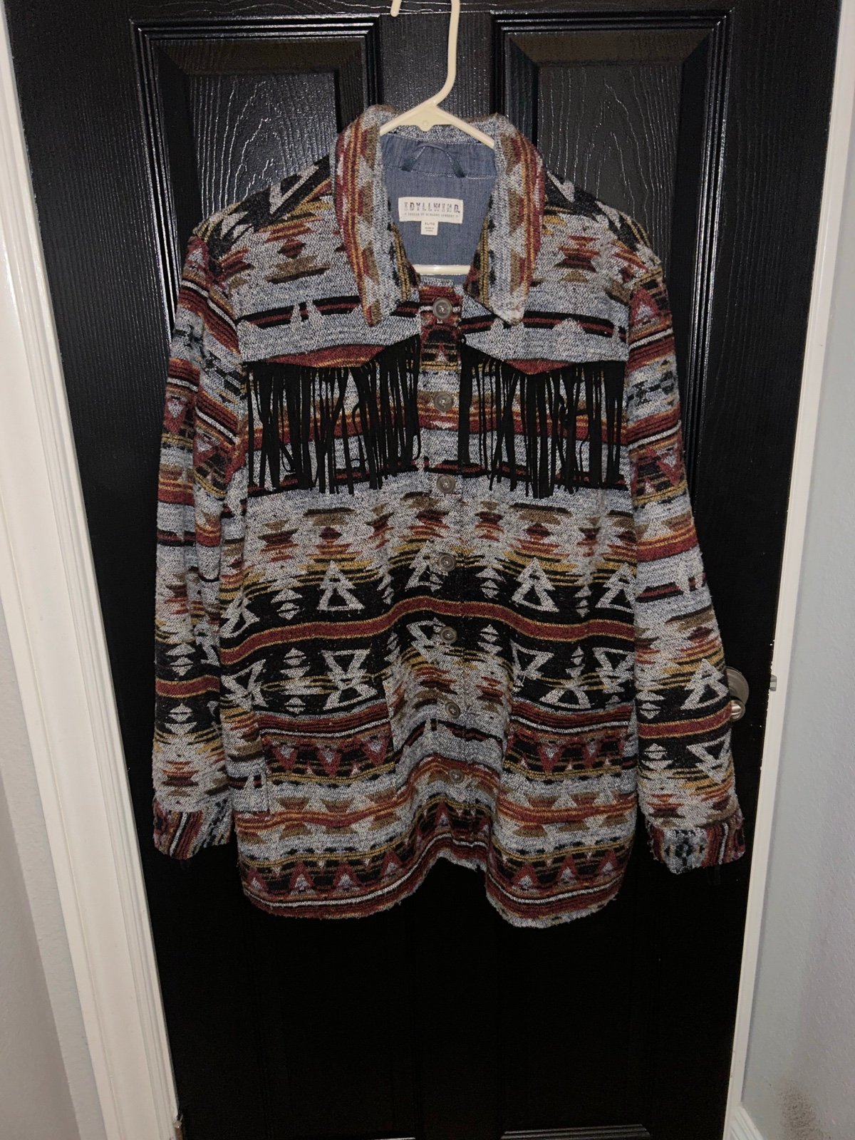 Idyllwind Aztec fringe Jacket southwest sz XL Miranda Lambert