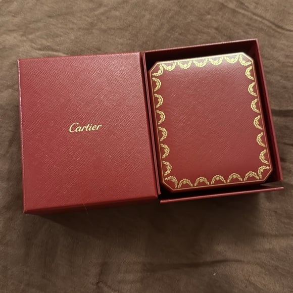 Cartier earring box