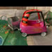 Rare little tikes NEW cozy coupe pink flames ❤️w trailer