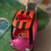 Rare little tikes NEW cozy coupe pink flames ❤️w trailer