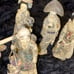 Vintage resin handcarved ivory japanese