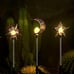 Solar Lights Outdoor Garden Decorations Sun Moon Star Stake Light