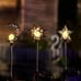 Solar Lights Outdoor Garden Decorations Sun Moon Star Stake Light