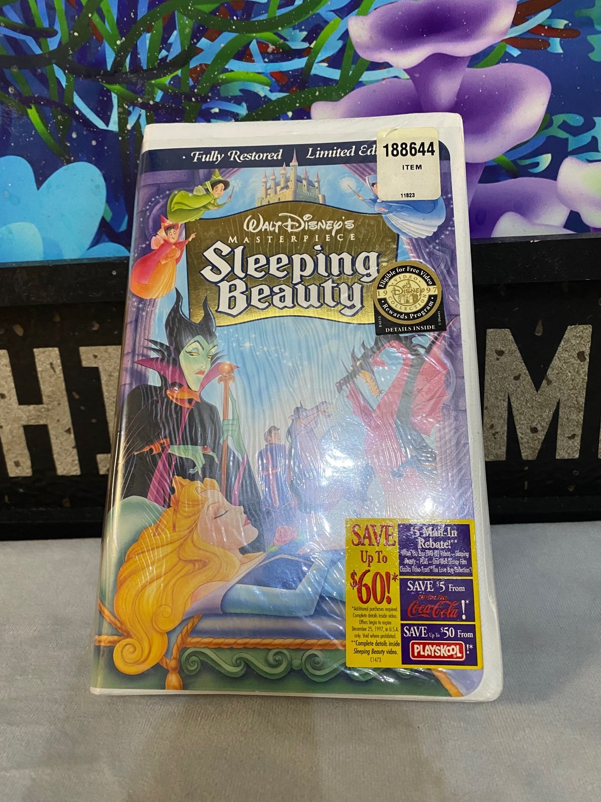 Disney Sleeping Beauty masterpiece collection (Limited Edition) (VHS, 1997) new