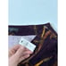 New Talbots Womens 10P Corduroy Chain Rope Print Chino Straight Skirt