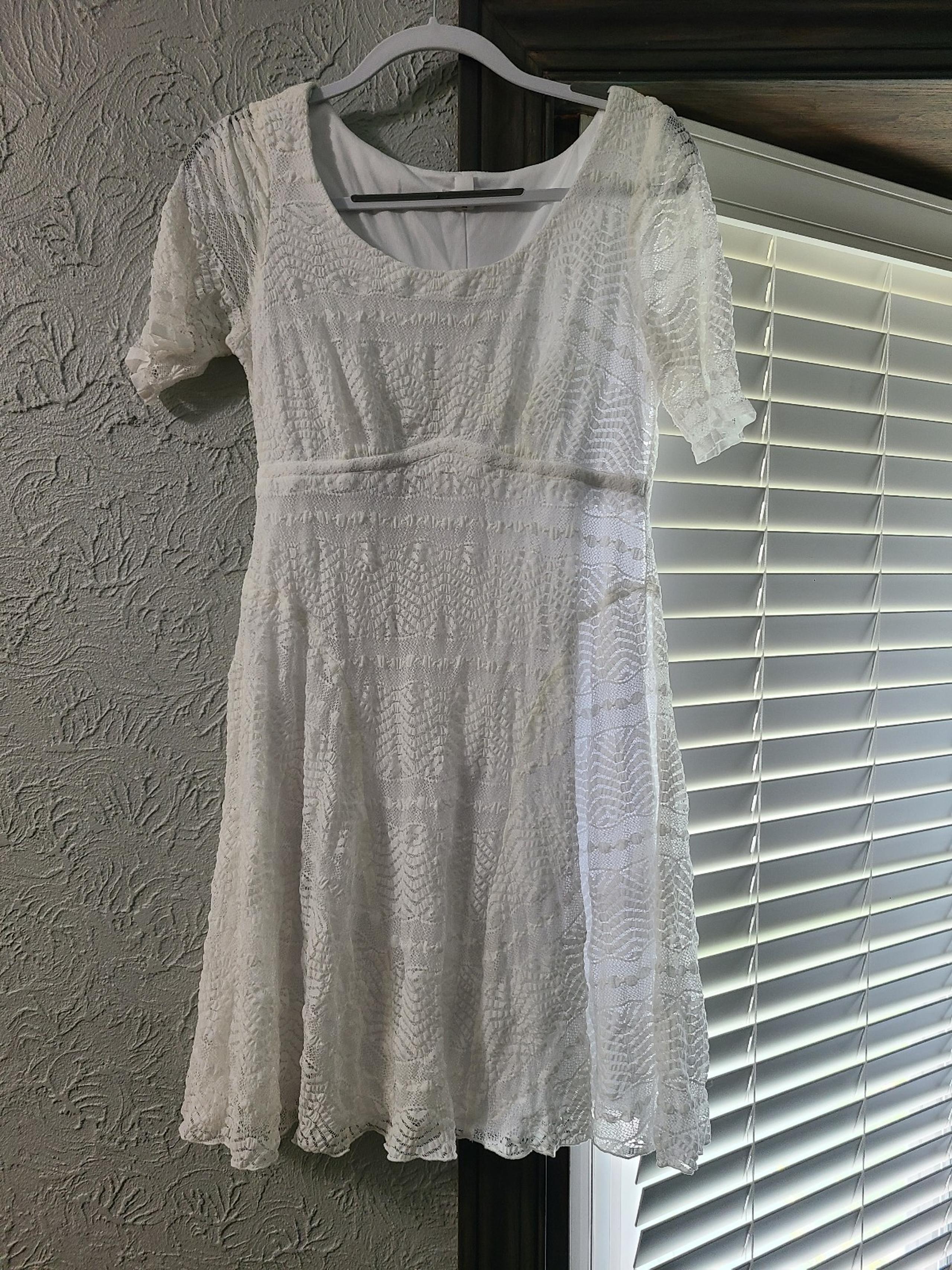 Westport White Lace Dress