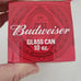 10 oz Budweiser Glasses