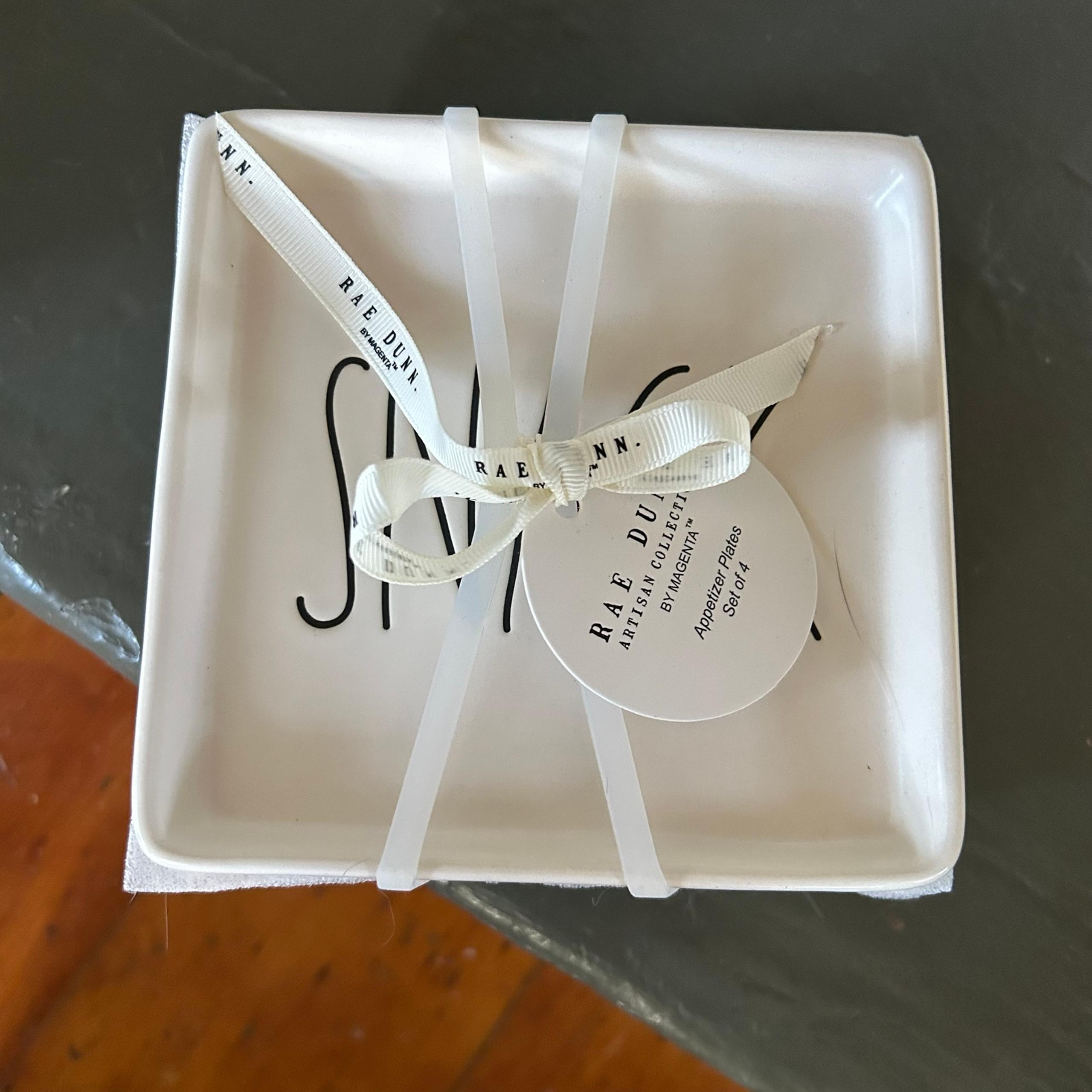 Rae Dunn Appetizer Plates