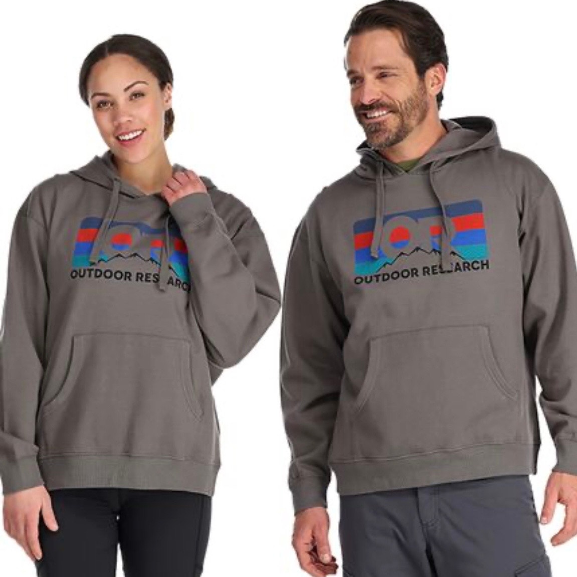 Outdoor Research OR Advocate Stripe Unisex Hoodie Size Small