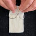 Sterling Silver And Bronze Earrings size Medium